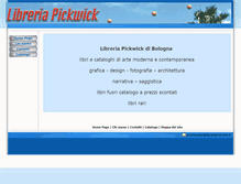 Tablet Screenshot of libreriapickwick.it